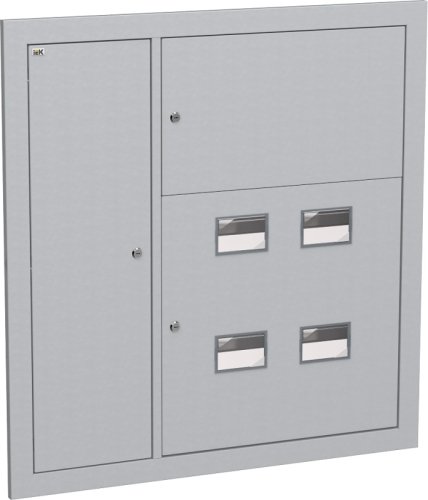 Щит этажный встраеваемый IEK LIGHT ЩЭ-4-Э-P 4кв. (1000х950х110см) с монтажной панелью картинка 
